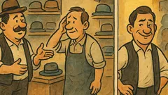 Banc: Un oltean intră în bazar