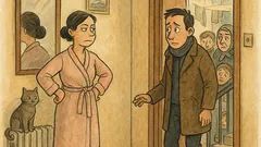 Banc: — Te-ai îngrășat foarte mult!